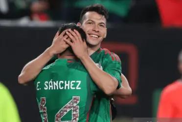 Erick Sánchez puso la ventaja para México ante Alemania con un soberbio remate de cabeza