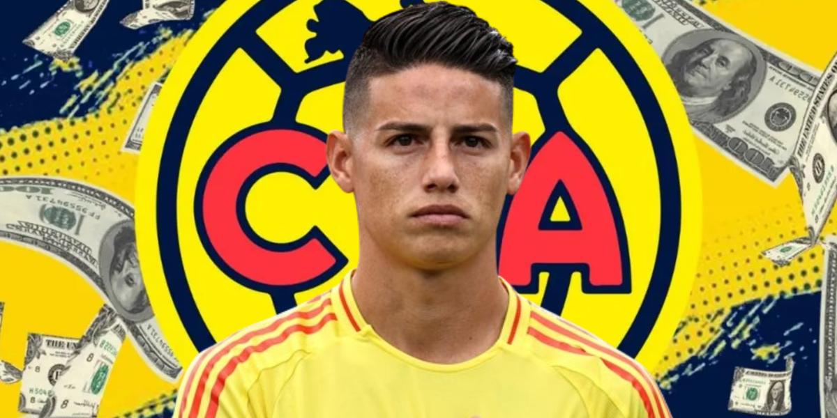 Suena James Rodríguez para el América, lo que costaría sacarlo de Sao Paulo 