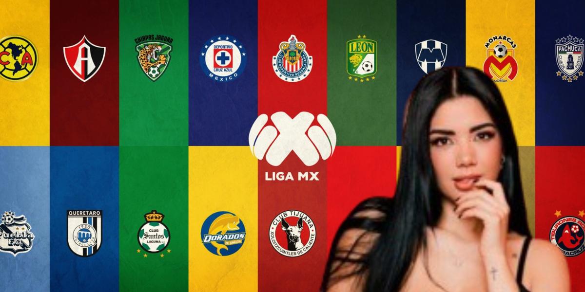 Escudos de todos los equipos de la Liga MX. 