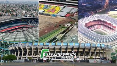 Estadio Azteca, el Coloso de Santa Úrsula. | Foto: Wikimedia