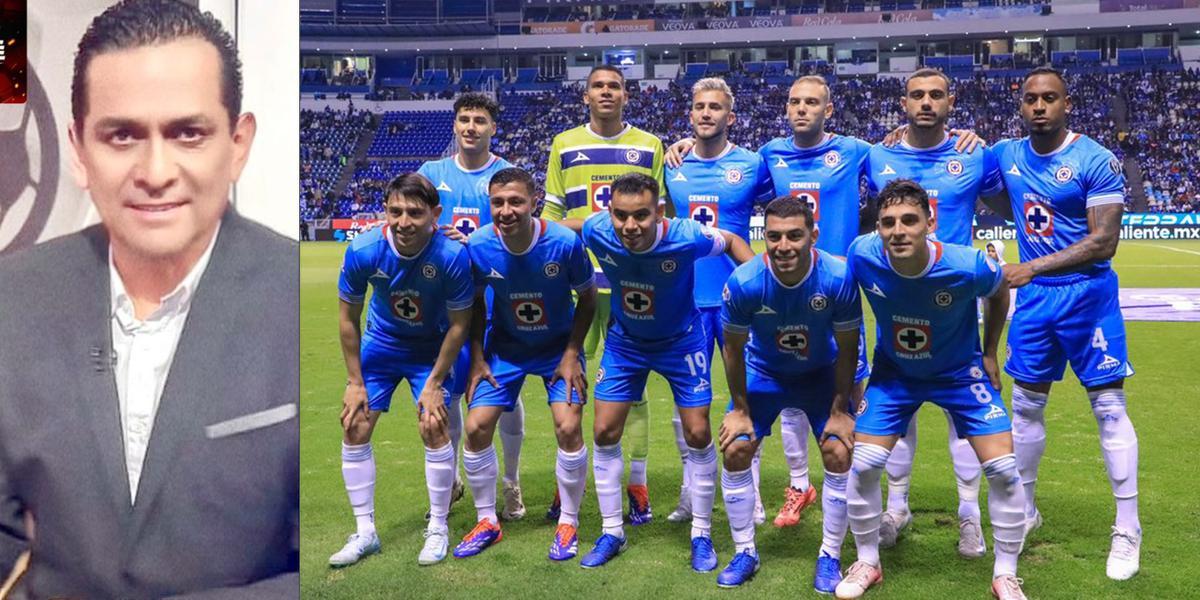 Felipe Ramos Rizo reaccionó a jugadas polémicas en el Cruz Azul vs Puebla / Foto: Especial