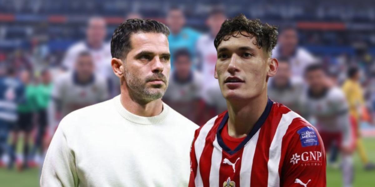 Fernando Gago y Jesús Orozco  / Foto: Chivas