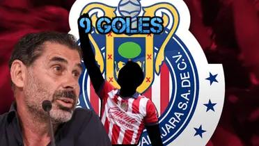 Fernando Hierro y jugador de Chivas / FOTO Facebook