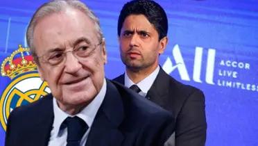 Florentino deberá enfrentarse a Al Khelaifi por tratar de fichar a este jugador