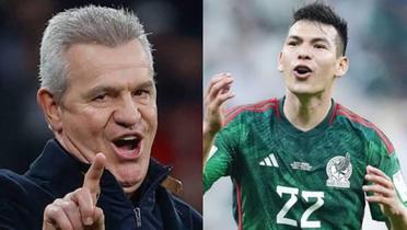 Foto: Milenio e ESPN / Javier Aguirre e Hirving Lozano.