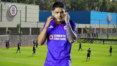 Gabriel Fernández con Cruz Azul / Foto:Imago7