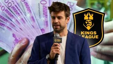 Gerard Piqué durante la presentación de la Kings League / Foto: Kings League