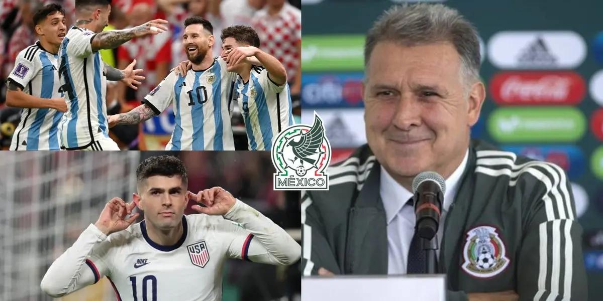 Gerardo Martino llevó al fracaso total a México, además de ayudar a Argentina y Estados Unidos.