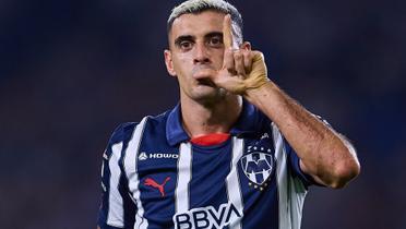 Germán Berterame con la camiseta de Rayados (Foto: Mexsport)