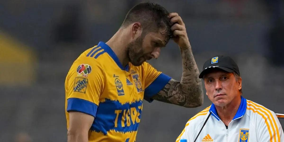 Gignac no entrenó otra vez y Siboldi ya tomó a una decisión para Tigres