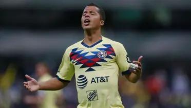 Giovani dos Santos estuvo presente en los festejos del América. Su físico luce bien