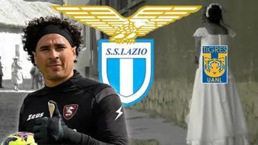 Guillermo Ochoa con la playera de Salernitana / Foto: Diario Marca