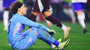 Guillermo Ochoa en un partido de la Selección Mexicana (Foto: Mexsport)