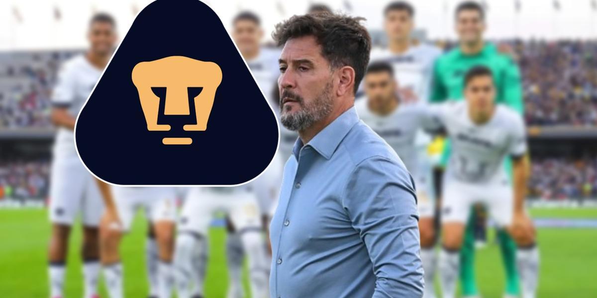 Gustavo Lema y Pumas / Foto: Pumas MX