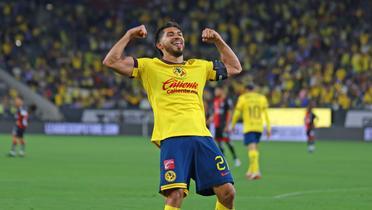 Henry Martín celebrando. | Foto: Mex Sport