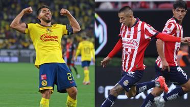 Henry Martín y Alvarado. | Foto: Mex Sport y X oficial de Chivas