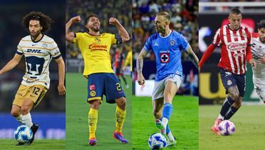 Huerta, Martín, Rotondi y Alvarado. | Fotos: Mex Sport