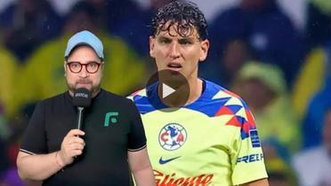 Igor Lichnovsky con la playera del América (Fuente: Antena 2)