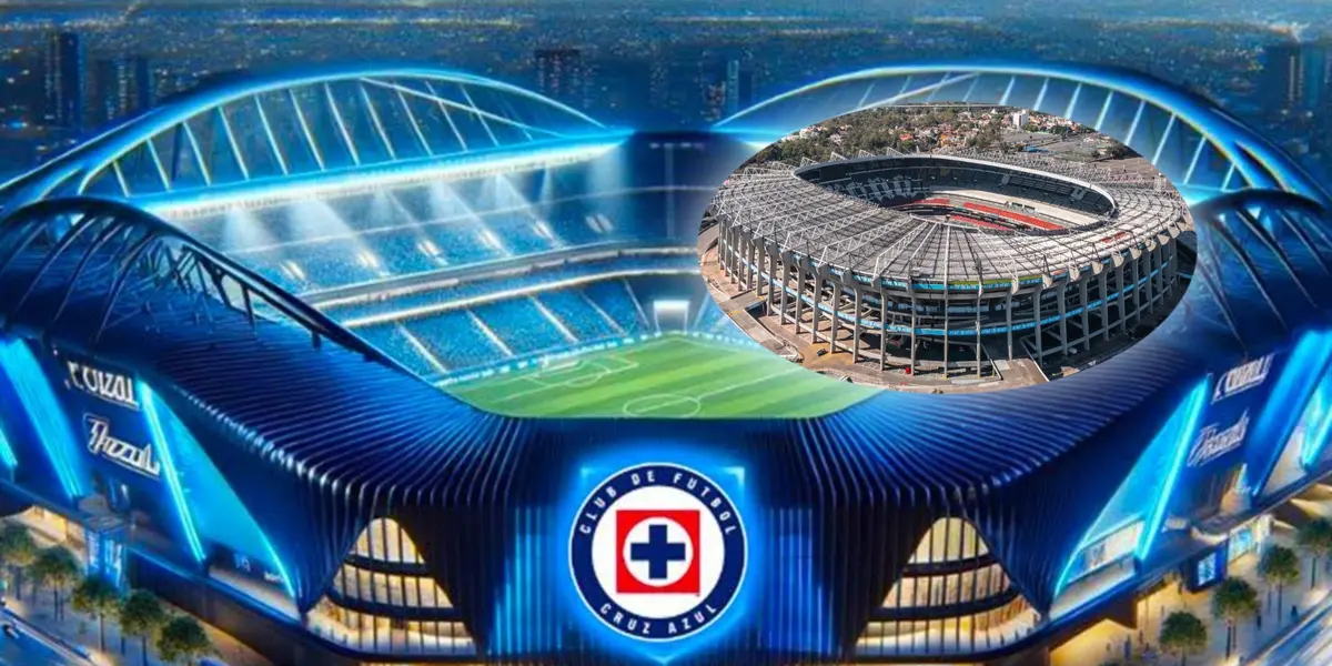 Imagen alusiva al nuevo estadio de Cruz Azul