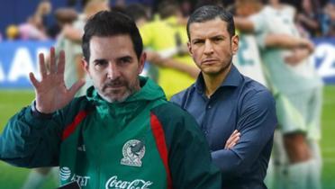 Jaime Lozano y Duilio Davino / Foto: Getty Images