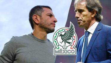 Jaime Lozano y Guillermo Almada en su función de entrenadores (Fuente: FOX Sports)