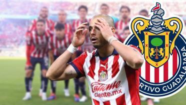 Javier Hernández con Chivas / Foto: @Chivas