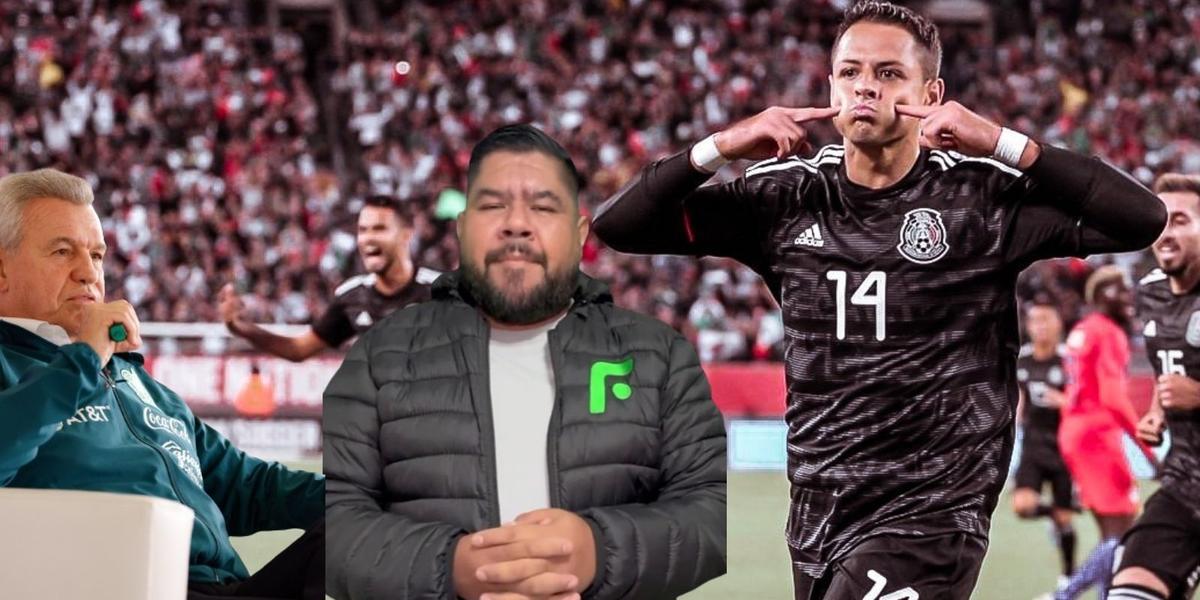 Javier Hernández con la Selección Mexicana (fuente: Selección Mexicana)