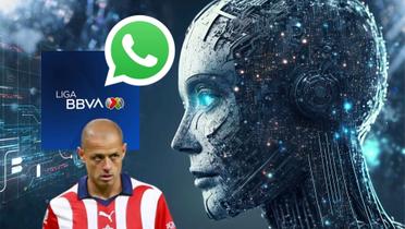 Javier Hernández e inteligencia artificial / Foto. tworeality / Mexsport