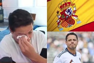 Javier Hernández rompió en llanto al saber el equipo de Europa que lo quiere firmar