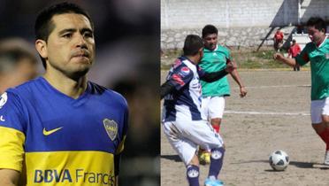 Juan Román Riquelme con la playera de Boca Juniors (Fuente: Goal)