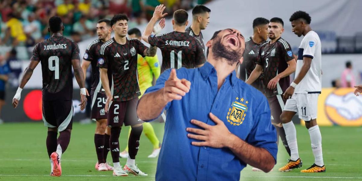 (FOTO) No solo desde Ecuador, las burlas de la prensa argentina tras el papelón de México en Copa América