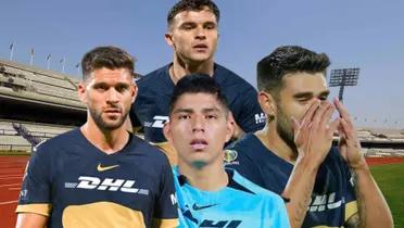 Jugadores extranjeros de Pumas / Imagen: Redes