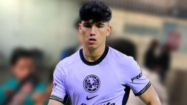 Kevin Álvarez en un partido del América (Foto: GettyImages)