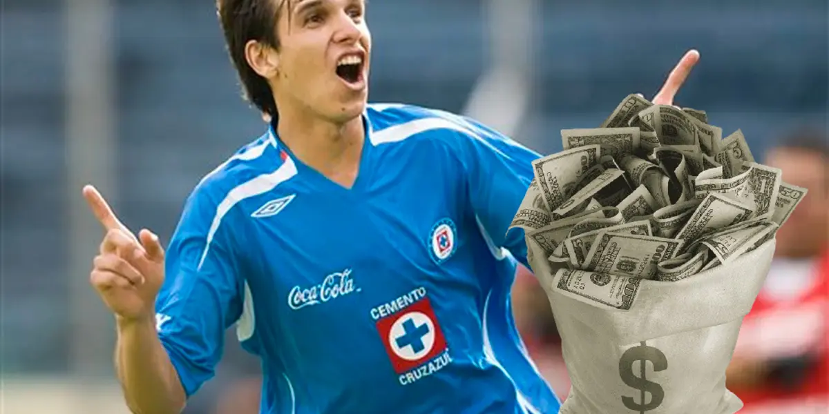 La diferencia entre lo que ganaba Zeballos en Cruz Azul a lo que ganaba en Ecuador