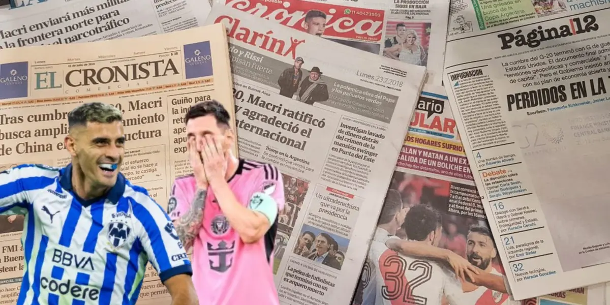 La reacción de la prensa argentina tras el gol de Berterame vs el Inter de Messi