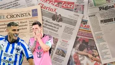 La reacción de la prensa argentina tras el gol de Berterame vs el Inter de Messi