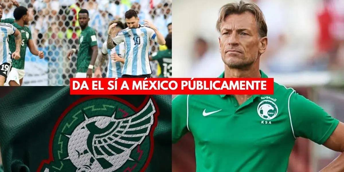 La selección mexicana está a una firma de tener en el banquillo a uno de DT sensación del mundial.