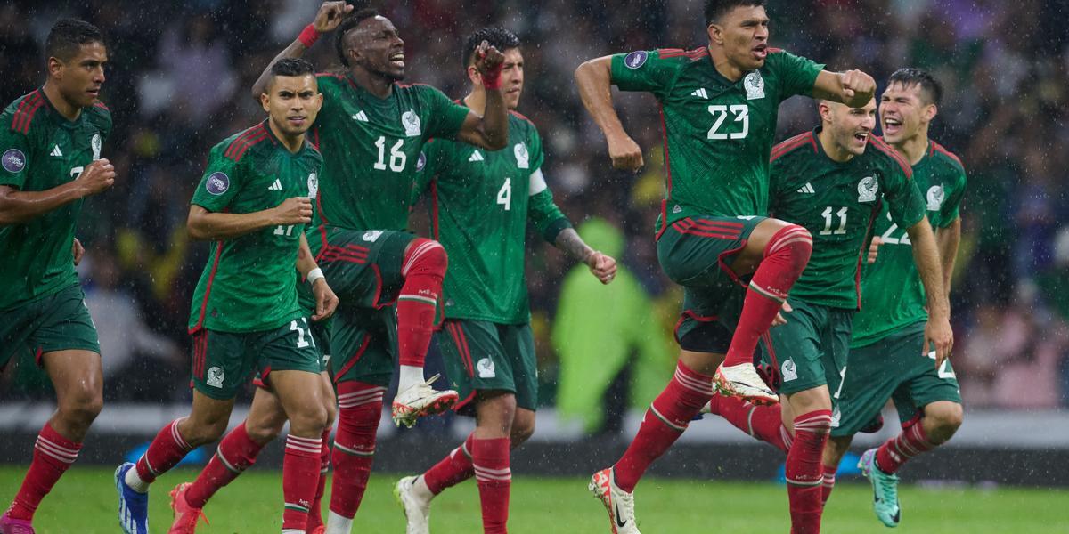 La Selección Mexicana festejando en un partido ante Honduras (Foto: Mexsport)