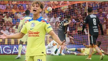 Lichnovsky reclamando tras una jugada polémica en América / Foto: Getty Images