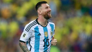 Lionel Messi con la camiseta de Argentina (Foto: Primicias).
