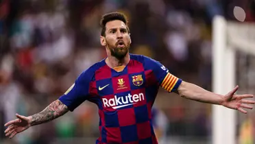 Lionel Messi con la camiseta del FC Barcelona. (Foto: CNN)