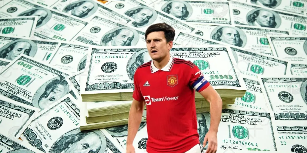 Lo pagaron 80 millones, pero el Manchester United vendería a Maguire en un precio irrisorio.