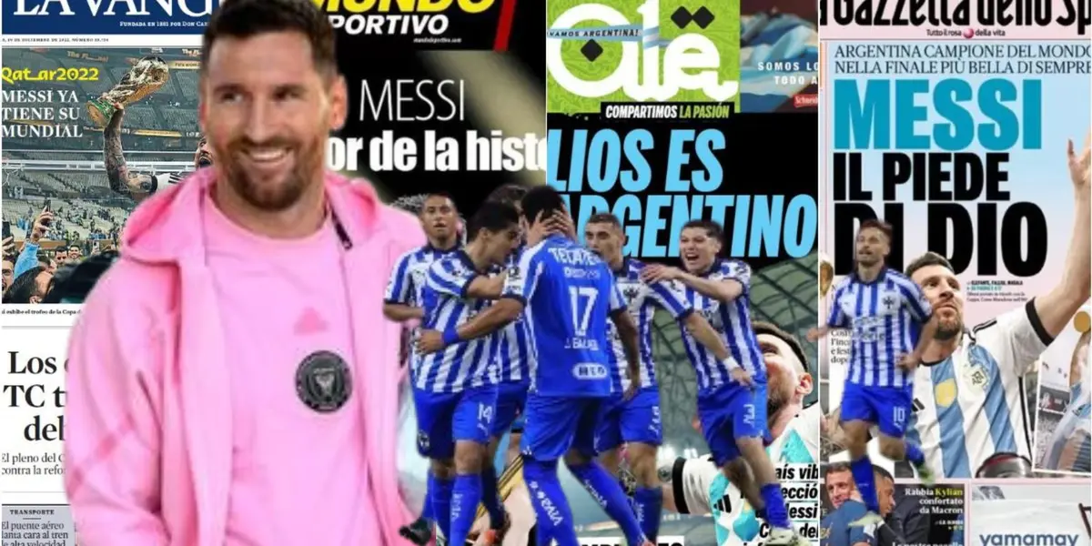 Lo que dice la prensa Argentina tras enterarse que Messi quiso golpear a un elemento de un club mexicano
