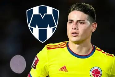 Lo que dijeron sobre la posibilidad de Rayados y James. 