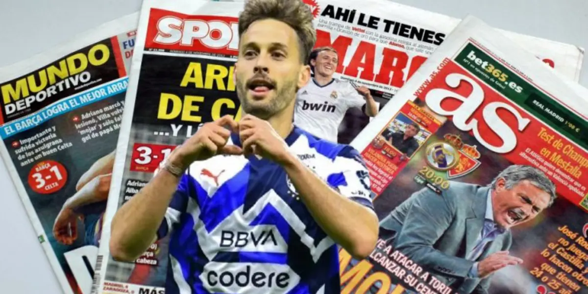 Lo que escribe los medios de prensa españoles sobre el 10 albiazul Sergio Canales ahora que la rompe en la Liga MX