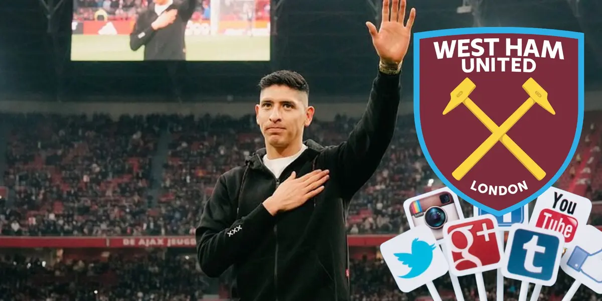 Lo que hizo el West Ham mientras Edson Álvarez recibía su homenaje en Ajax