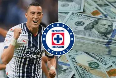 Los 110 millones de Cruz Azul que harían que Rogelio Funes Mori salga de Rayados