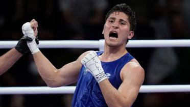 Marco Verde festeja su pase a las semis. (Foto: Reuters)