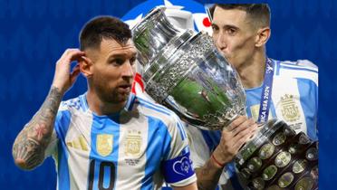 Messi y Di María/ Foto: CONMEBOL