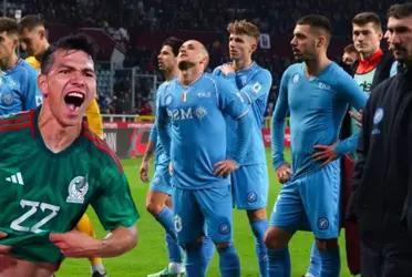 Mira el equipo que podría ir por el fichaje de Hirving Lozano en Italia, tiemblan en Napoli